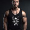 Disney Stitch Halloween Skeleton Unisex Tank Top