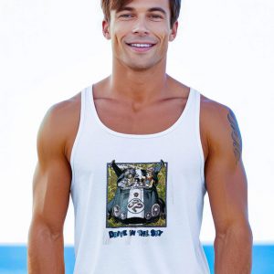 Drive In The Sky Japan Anime Tank Top