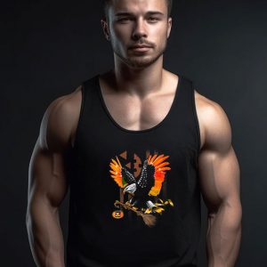 Eagle Flag American Eagle Halloween Tank Top