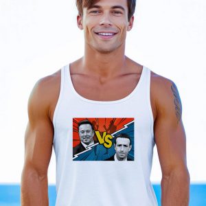 Elon Musk Vs Mark Zuckerberg Tank Top