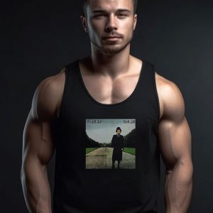 Elton John A Single Man Album Cover Tank Top