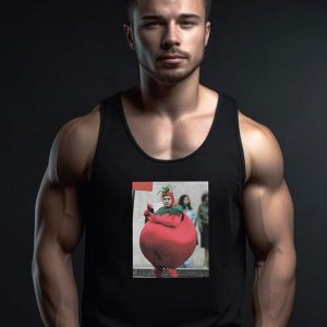 Ewan McGregor Dressed As A Tomato Tank Top