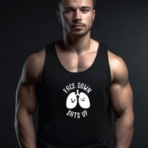 Face Down Sats Up Tank Top