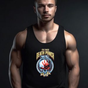 Five Finger Death Punch Skull Grenade Tank Top