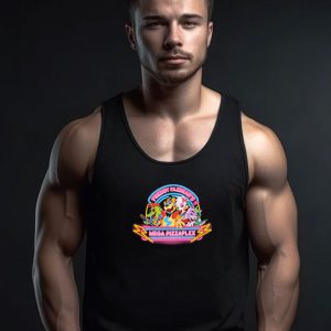 Five Nights At Freddy's Neon Sign Group Tank Top