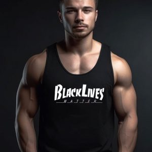 Flame Black Lives Matter Parody Tank Top
