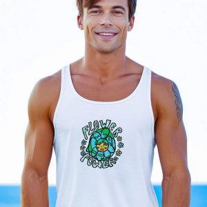 Flower Power Unisex Tank Top