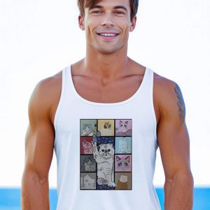 Funny Taylor Swift The Eras Tour Cat Version Tank Top