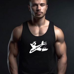 God Damn Airplane Accident Tank Top