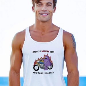Grimace Omw To Misuse The New Word I Learned Tank Top