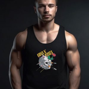 Guns N Roses Skull Appetite For Destruction Tank Top