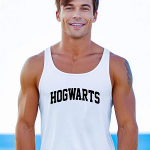 Hogwarts Fonts Logo Tank Top