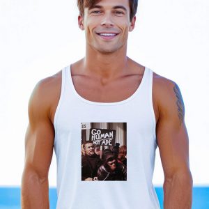 Human Made Go Human Not Ape Tank Top
