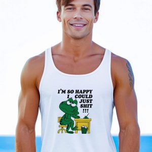 I'm So Happy I Could Just Shit Frog Tank Top