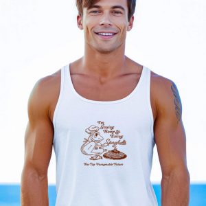 Im Staying Home And Eating Spaghetti Tank Top