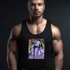 Jimi Hendrix Boxed Rainbow Psychedelic Rays Tank Top