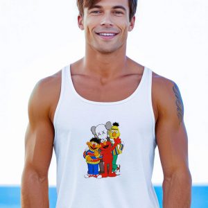 Kaws X Sesame Street Family Collab Baby Tank Top