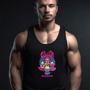 Killer Klowns From Outer Space Heavy Metal Black Tank Top