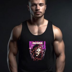 Kim Dracula Bloody Face Tank Top