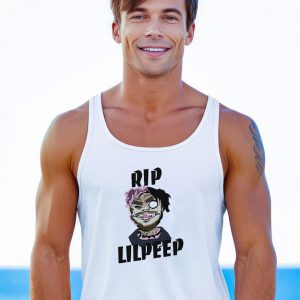 Legend Lil Peep Rip Paint Tank Top