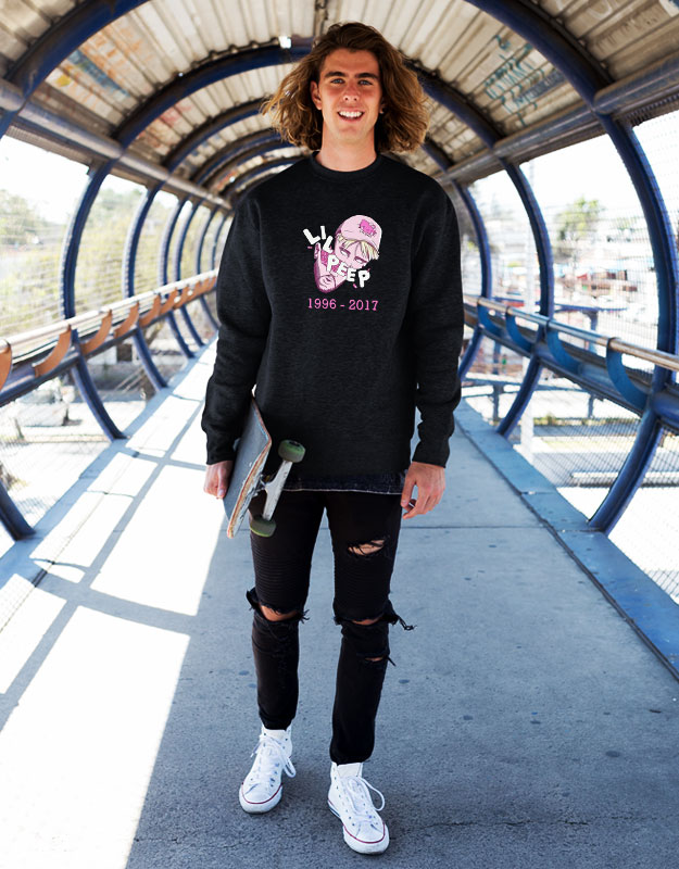 Lil Peep Cry Baby Hip Hop Rapper Sweatshirt