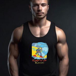 Lilo and Stitch Surfs Up Funny Tank Top