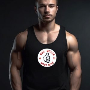 Mac Miller Most Dope Circle Logo Tank Top
