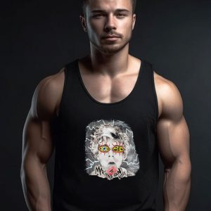 Machine Gun Kelly Art Eyes Lightning Tank Top