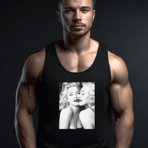 Madonna Mirror Face Cool Vintage Tank Top