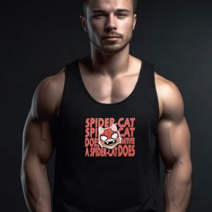 Marvel SpiderMan Miles Morales Video Game Spider Cat Tank Top