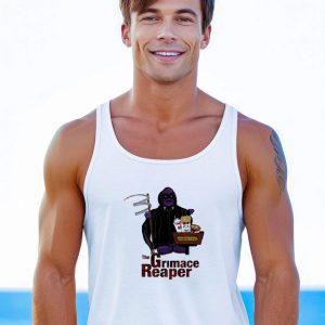 McDonalds Grimace Reaper Fast Food Ad Masco Unisex Tank Top