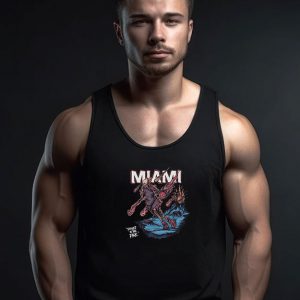 Miami Basketball Bootleg Unisex Tank Top