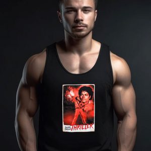 Michael Jackson Thriller Poster Tank Top