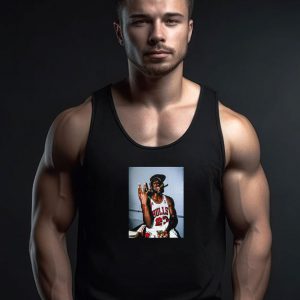 Michael Jordan Cigar Smoke Champions Tank Top