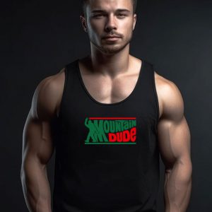 Mountain Dude Funny Bigfoot Tank Top