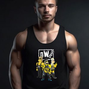 Nwo Simpson Version WWE Tank Top