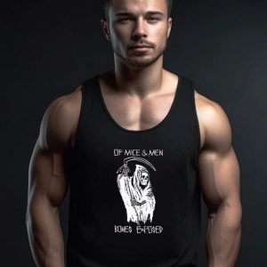 Of Mice & Men Bones Exposed Sleeveless Muscle Tank Top