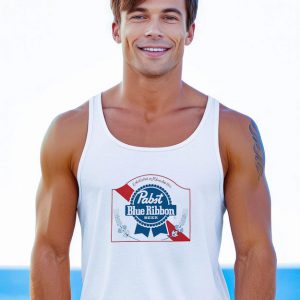Pabst Blue Ribbon Classic Logo Tank Top