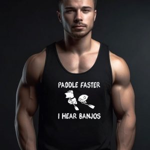 Paddle Faster I Hear Banjos Family Guy Tank Top
