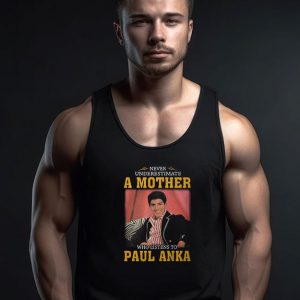 Paul Anka Never Underestimate Unisex Tank Top