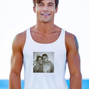 Photo Tupac And Biggie 2 black Boys Kids Tank Top