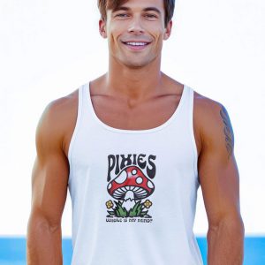 Pixies Where Is My Mind Mushroom Tank Top