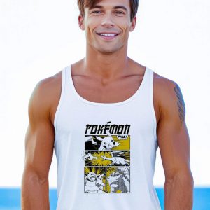 Pokemon Manga Style Cover Tank Top