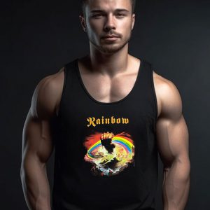 Rainbow Vintage Rock Band Tour Tank Top