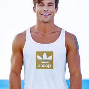 Rap Snoop Dogg Adidas Logo Parody Tank Top