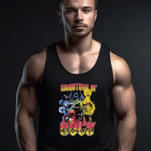 Sesame Street Monsters Of Rock Tank Top
