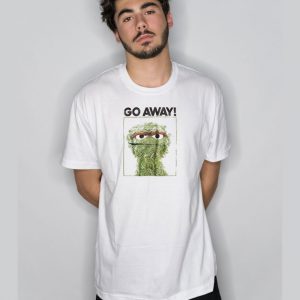 Sesame Street Oscar Go Away T Shirt