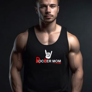 Soccer Mom Rocker Funny Tank Top