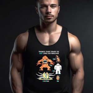 Star Funny Wars Things That Tried to Eat Luke Skywalker Tank Top