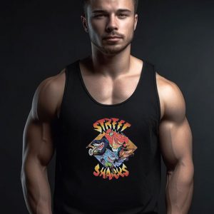Street Sharks 90S Tv Cartoon Vintage Tank Top